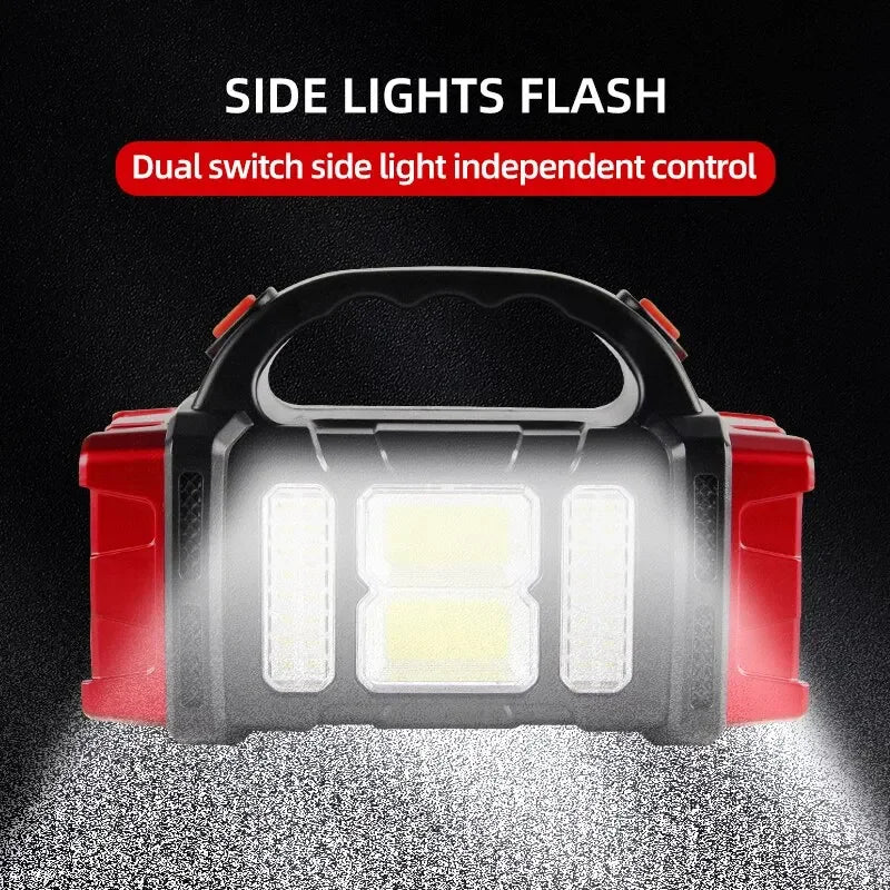 Solar Powered Rechargeable Camping Light