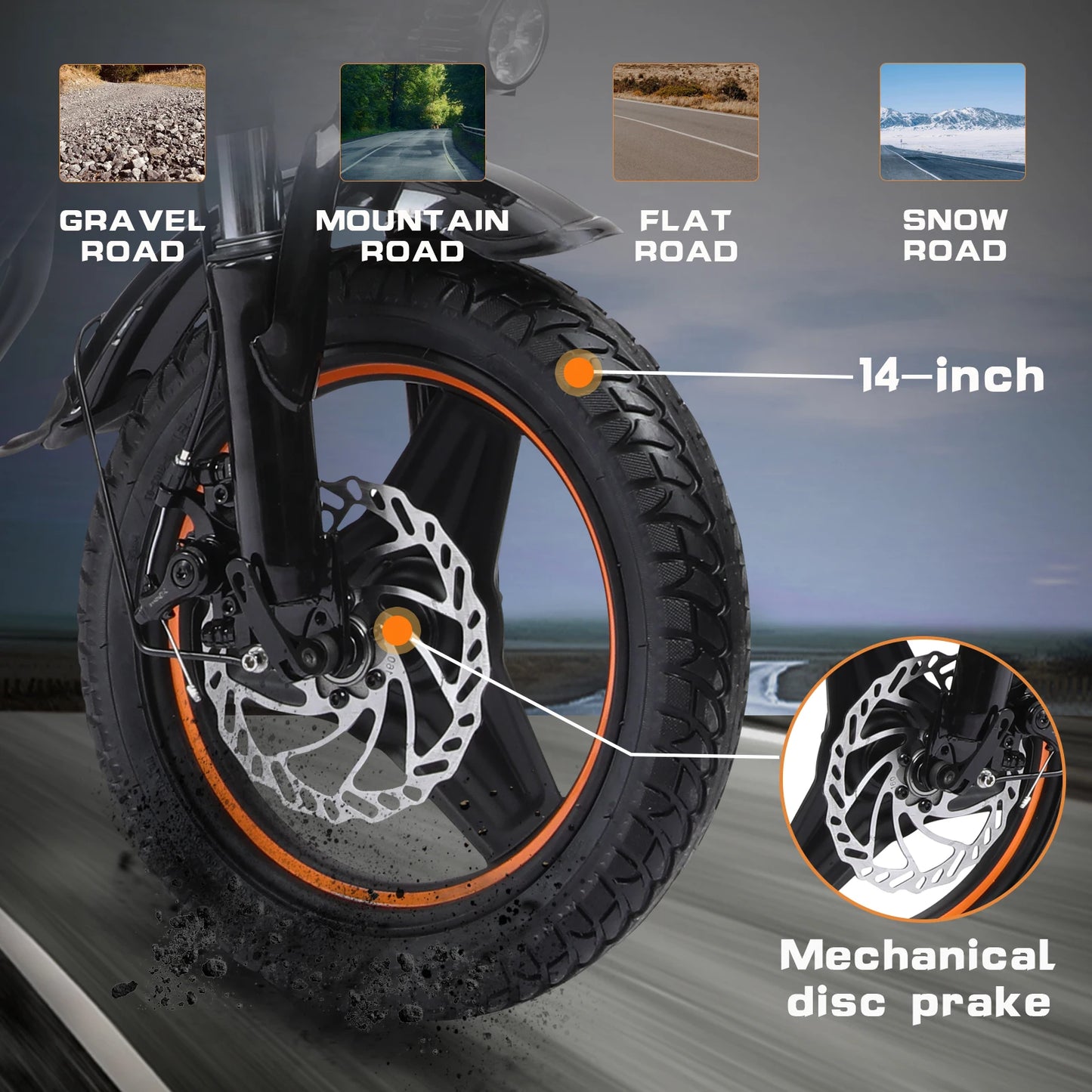 Electric Scooter with Seat