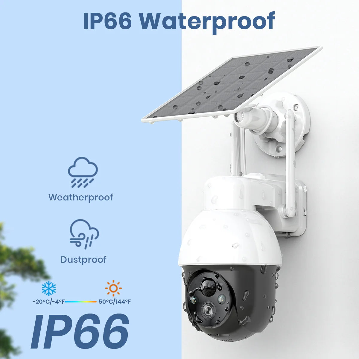 3MP Solar Security Camera