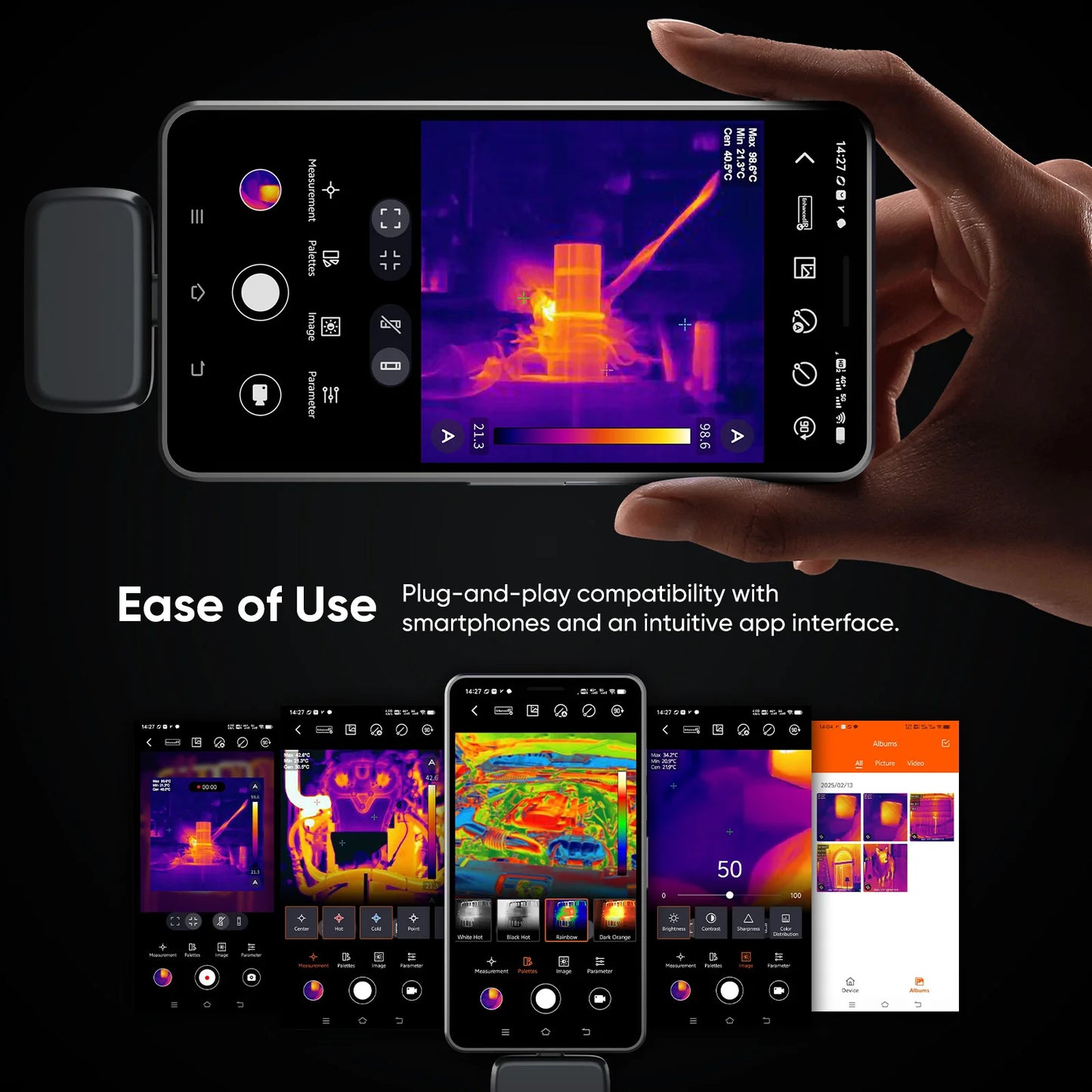 Thermal Imaging Camera for Android