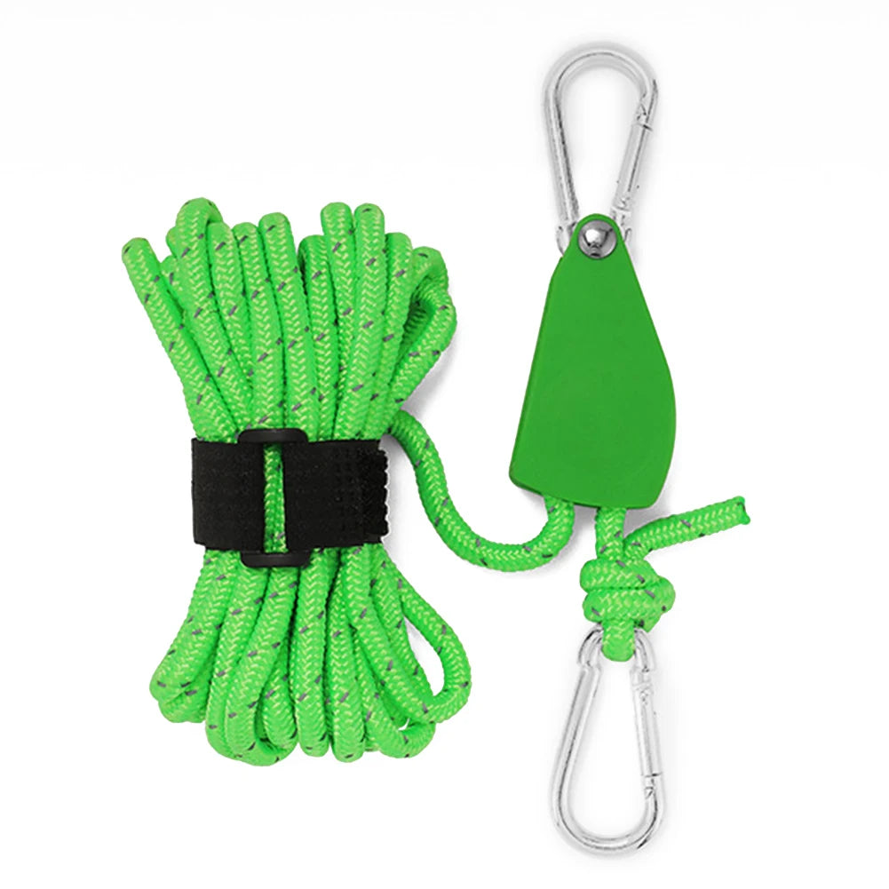 4mm 4m Rope Fastener Fixed Buckle Adjustable