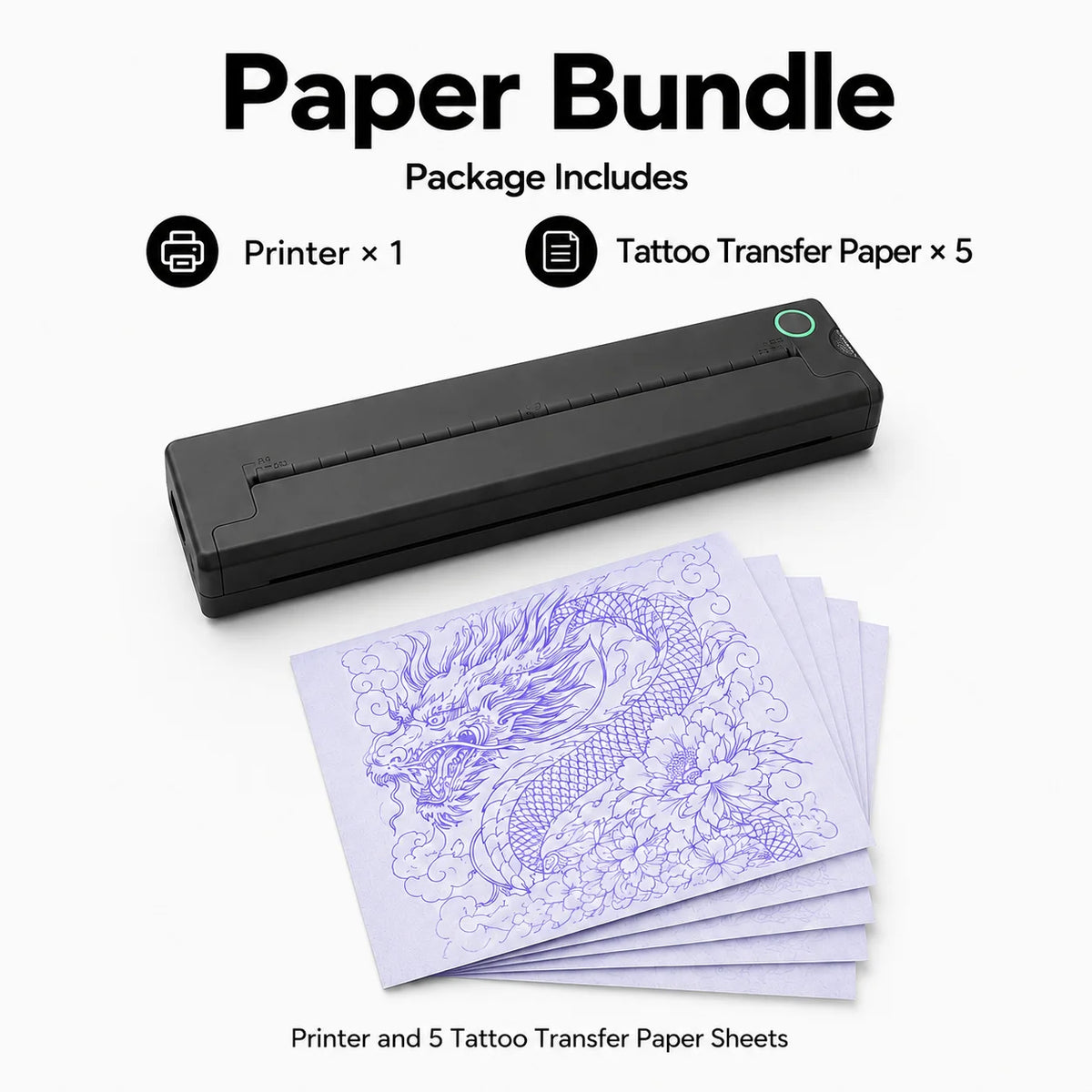 Compact Tattoo Stencil Printer