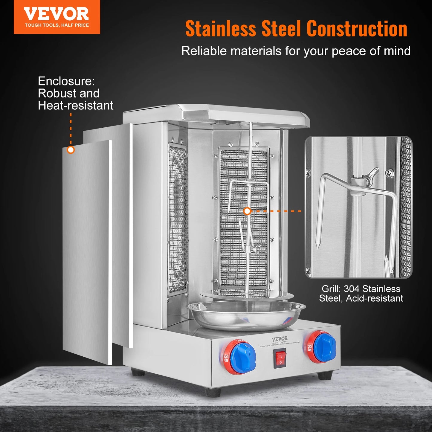Gas Vertical Broiler