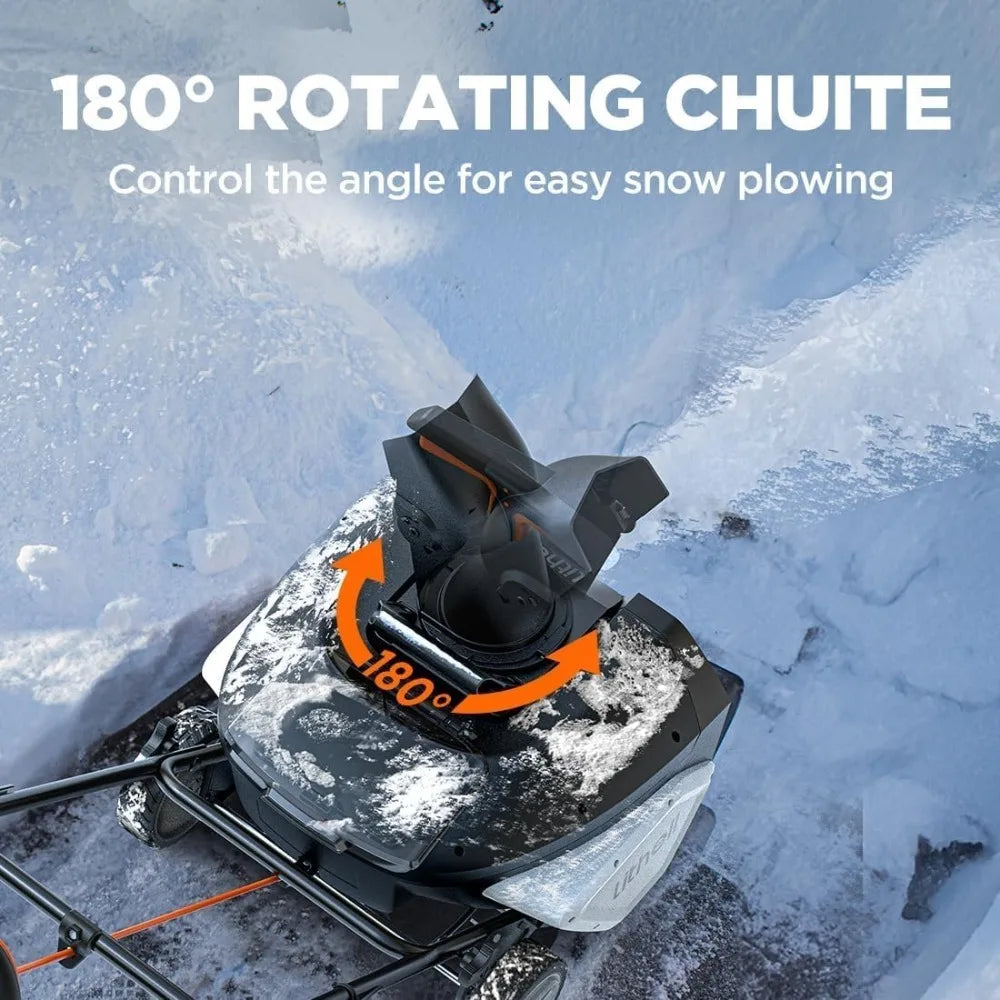 20 Inch Snow Thrower with 4.0Ah Battery