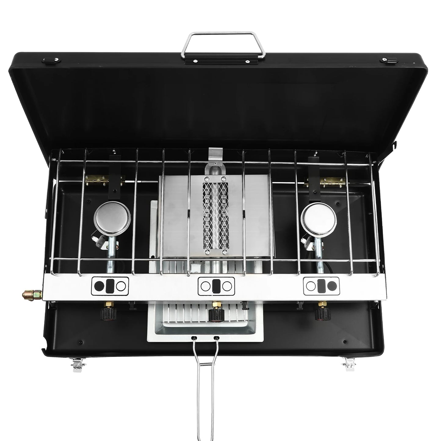 3 Burner Camping Stove Portable, Gas