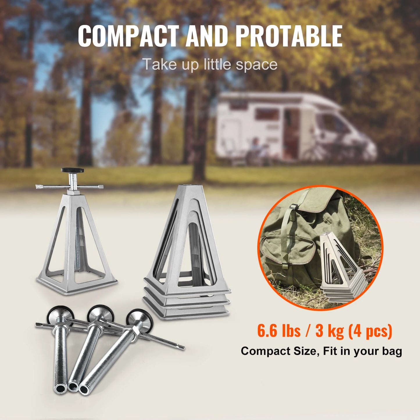 RV Stabilizer Jacks, 4 Pack