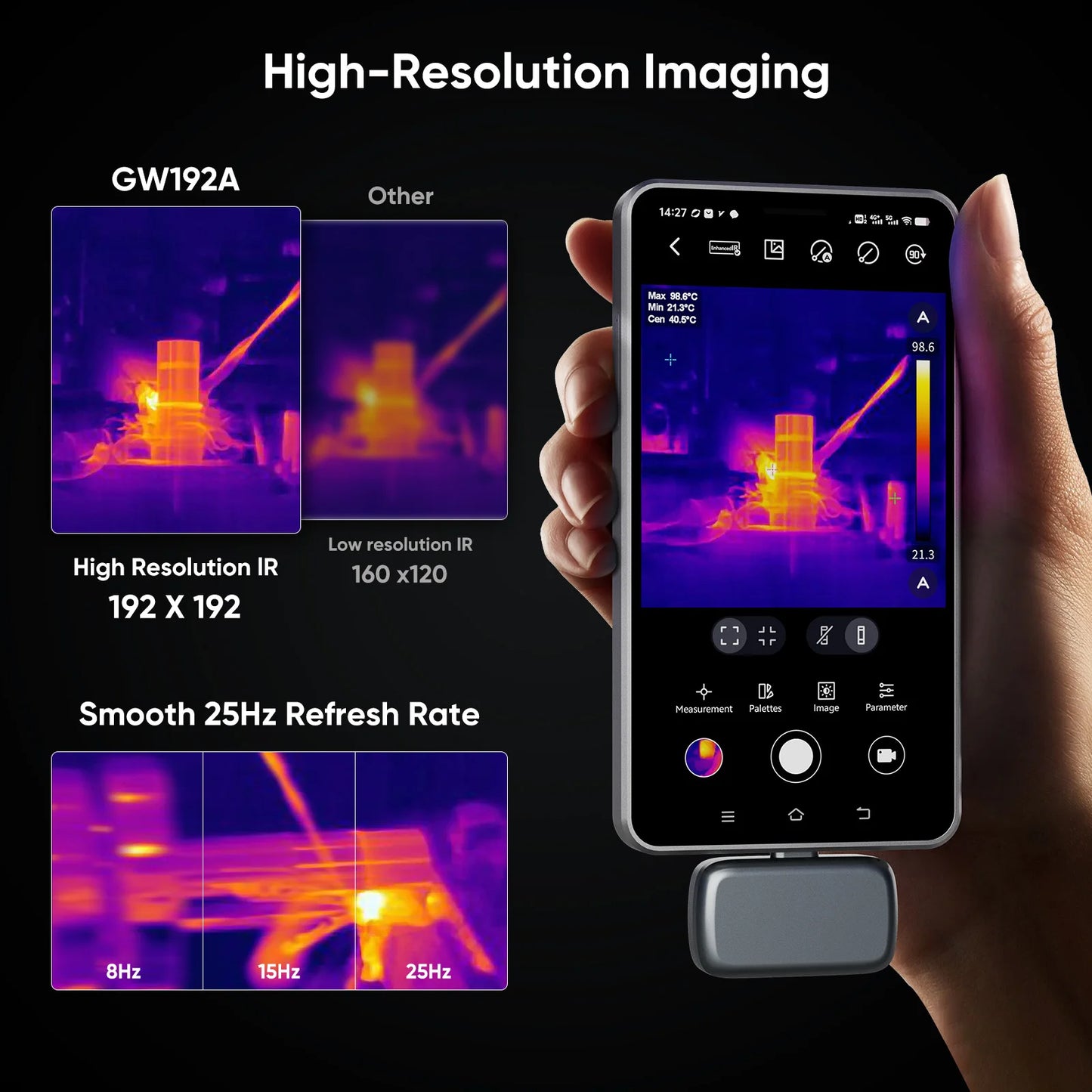 Thermal Imaging Camera for Android