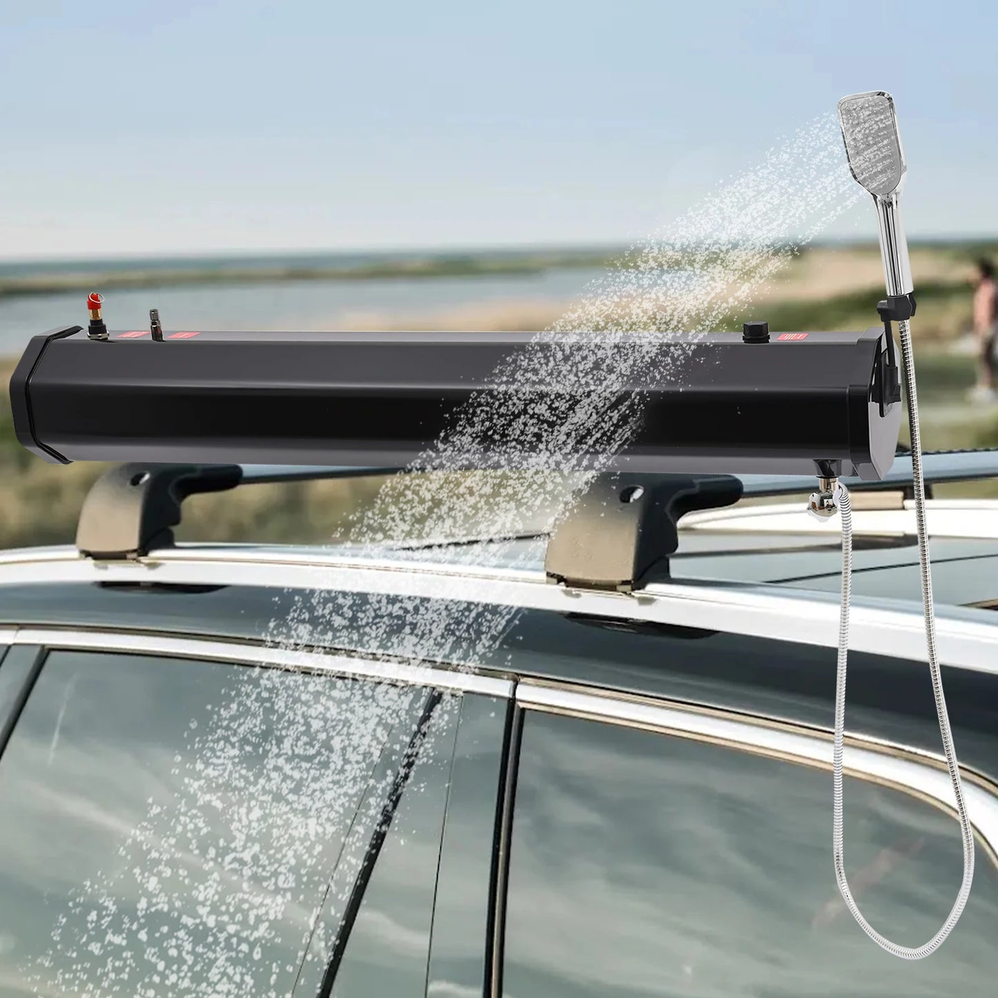 Roof Rack Mount Road Shower