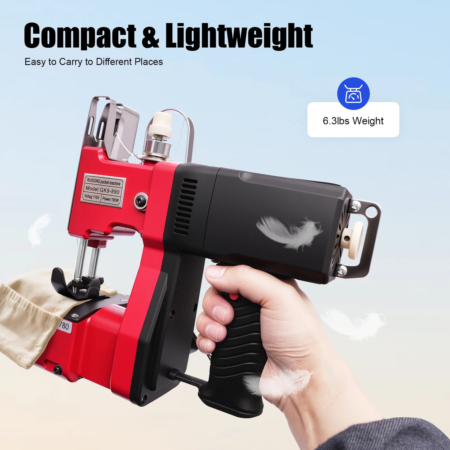 110V Portable Electric Stitching Machine