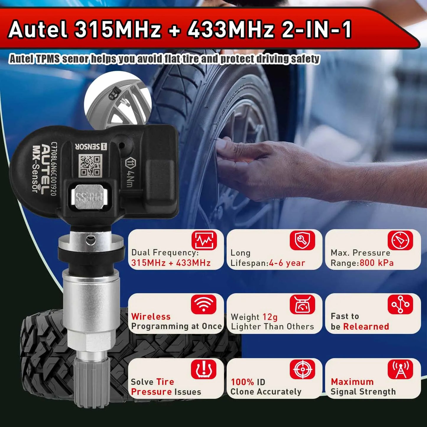Tire Air Pressure Sensor