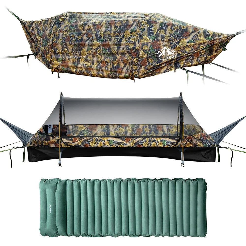 Flat Lay Hammock Tent with Mosquito Net