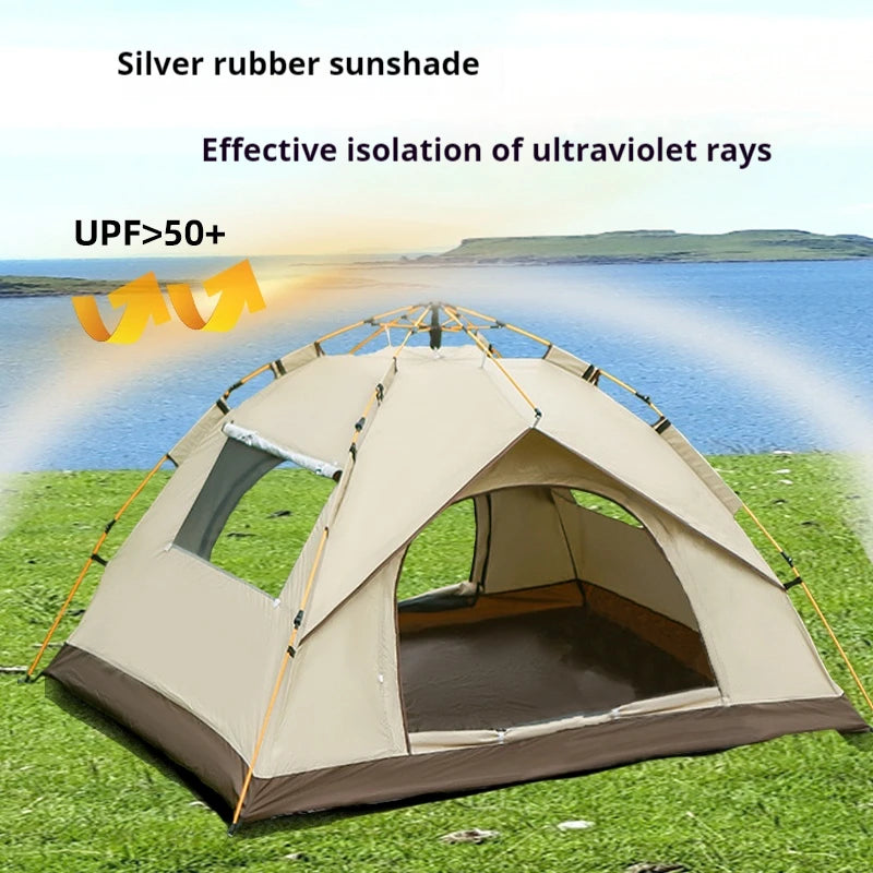 Camping tent 4 person waterproof