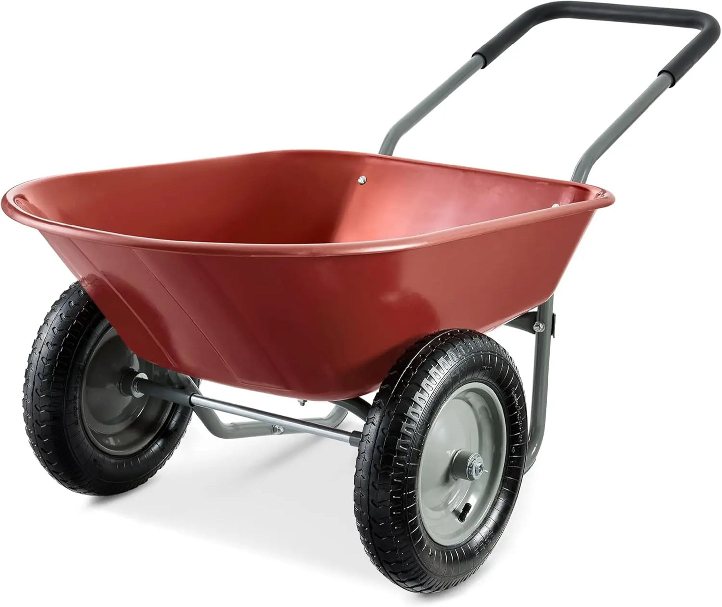 Dual-Wheel Wheelbarrow