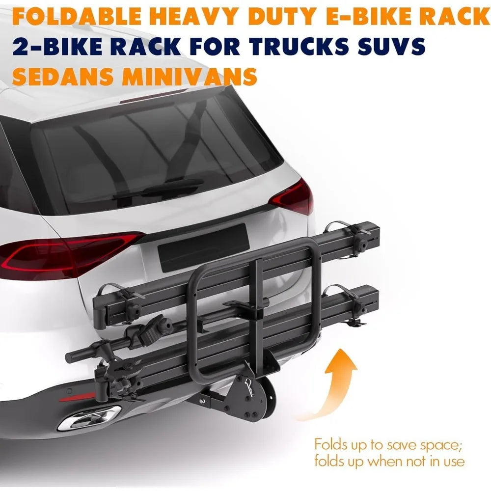 2 EBike Rack With Ramp, 200 Lbs Max