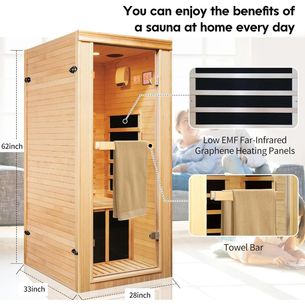 Personal sauna room