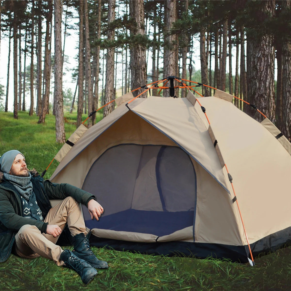 Quick-opening Tent