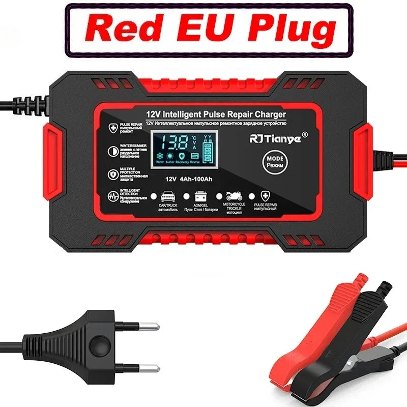 Pulse Repair Smart Car Battery Charger
