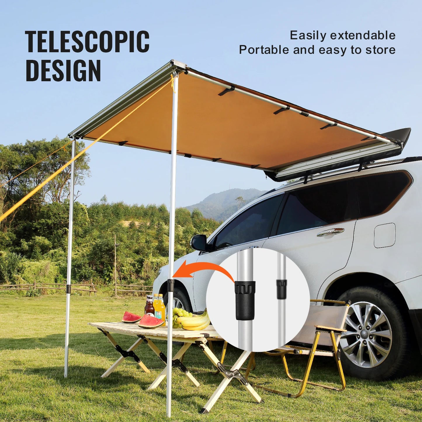 Retractable Car Side Awning