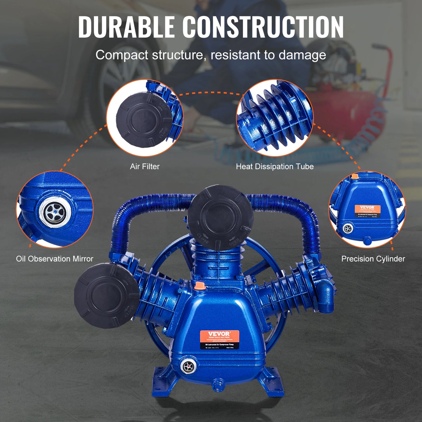 10HP Air Compressor Pump Head
