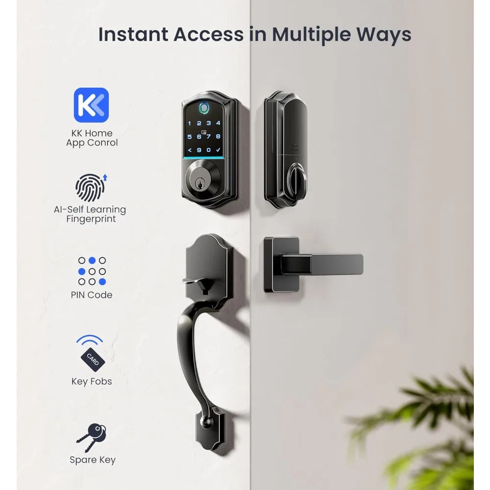Fingerprint Smart Front Door Lock Set