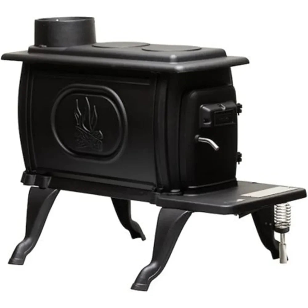 Cast Iron Log Burning Wood Stove