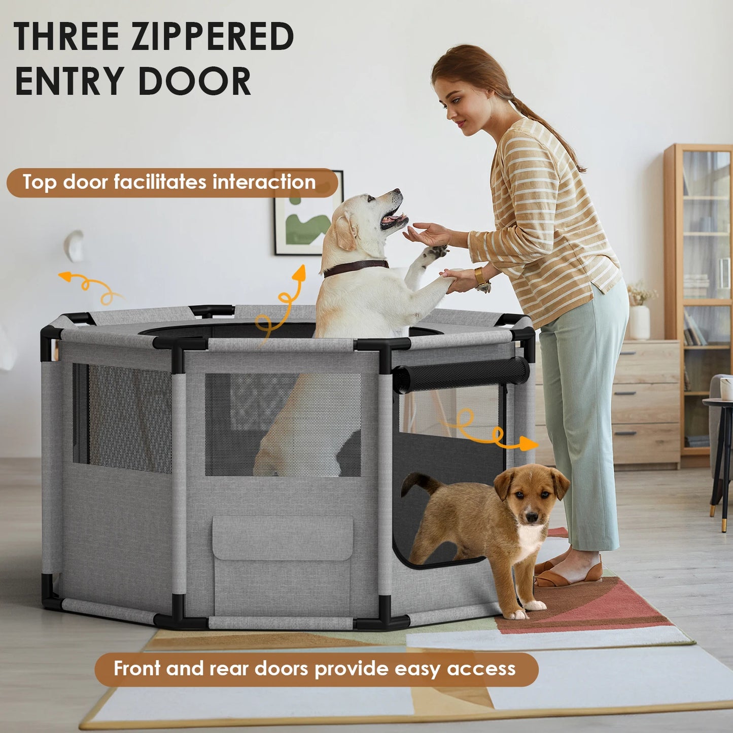 Dog Playpen 47‘’/65"