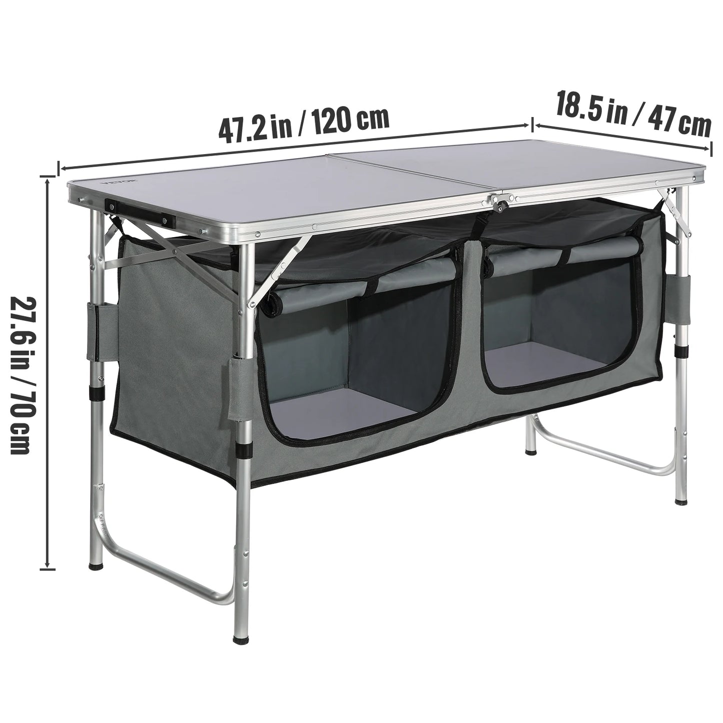 Camping Table Cabinet Foldable