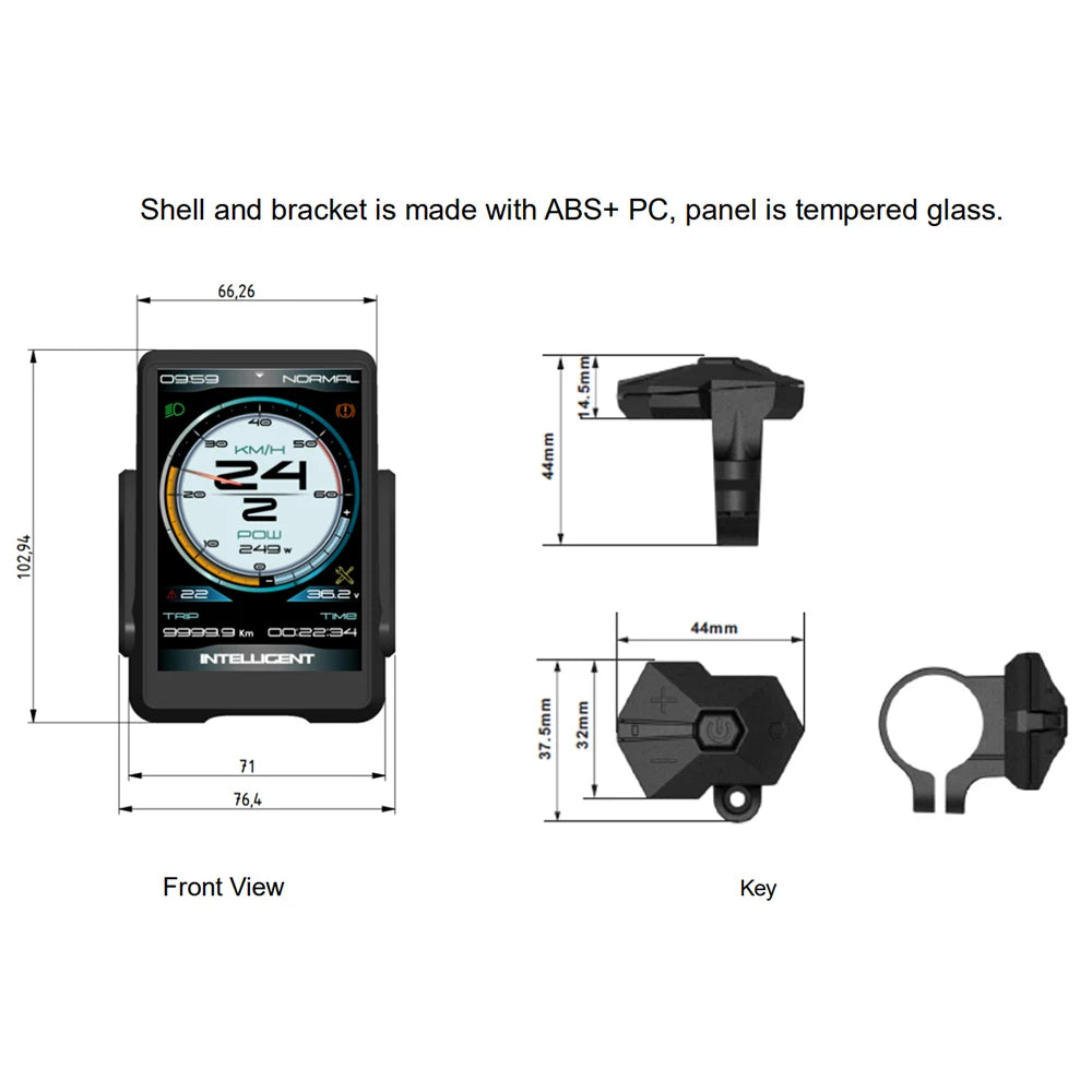 Electric Bike Speedometer