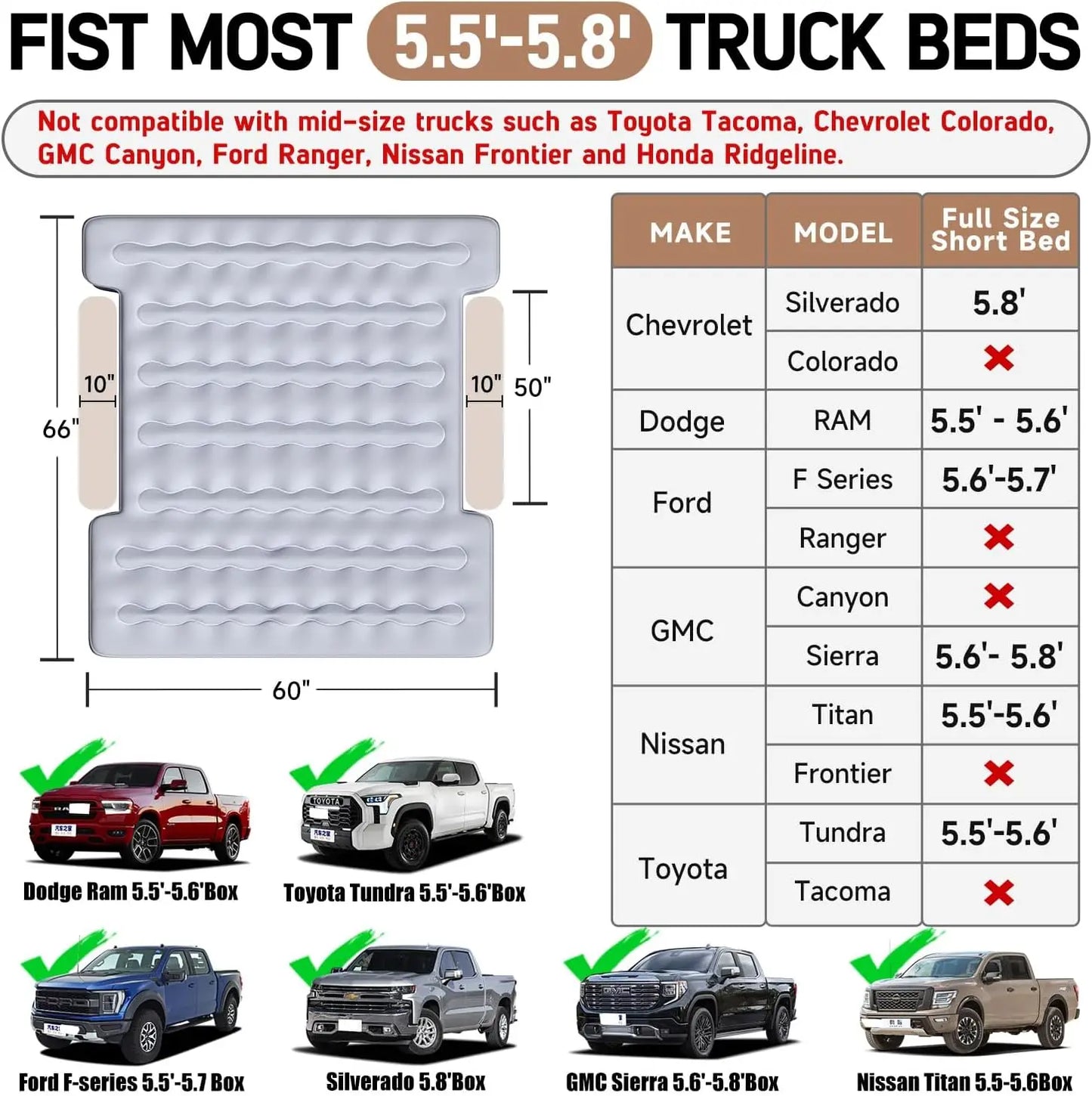 Truck Bed Air Mattress
