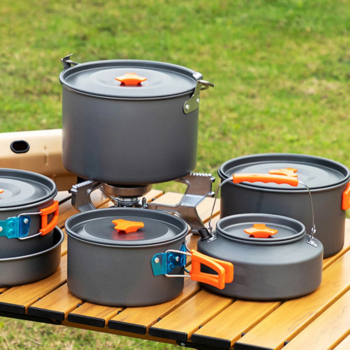 3pcs Camping Cookware Set