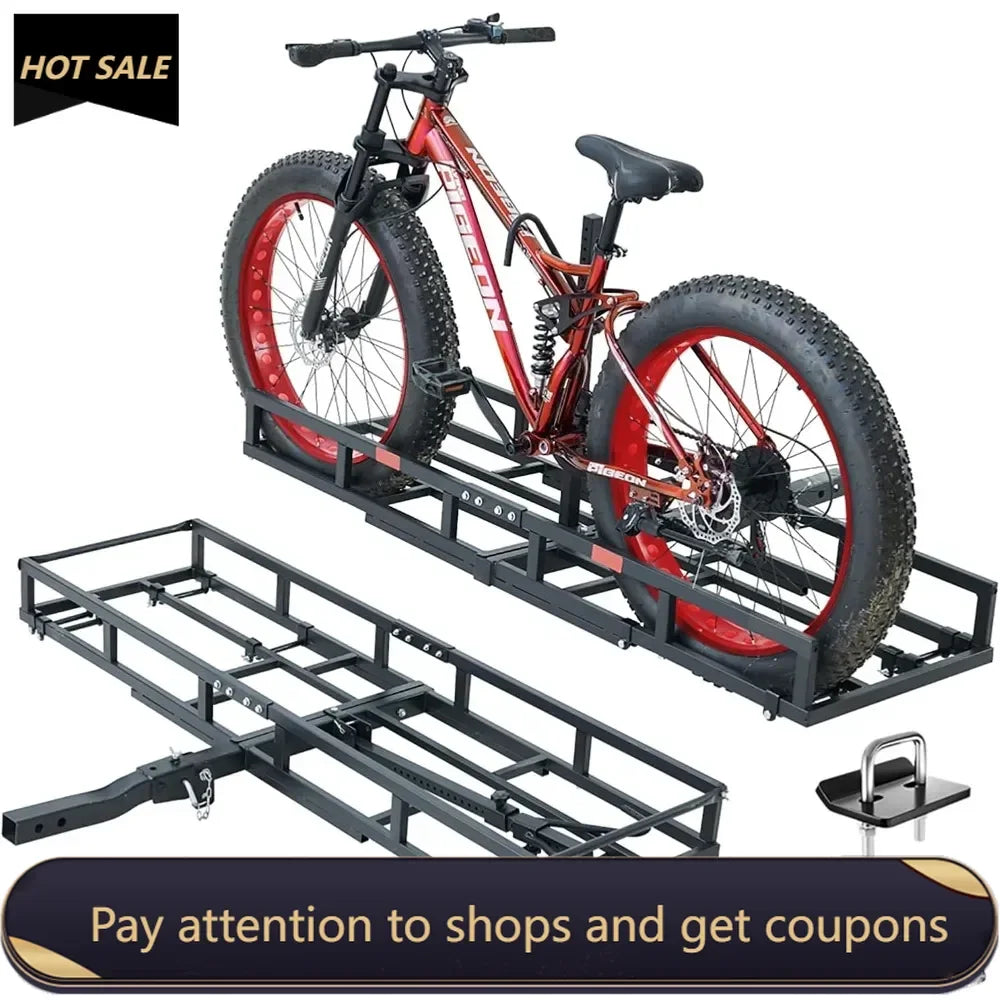 Hitch-Mount Bike Rack for Ebike Heavy-Duty