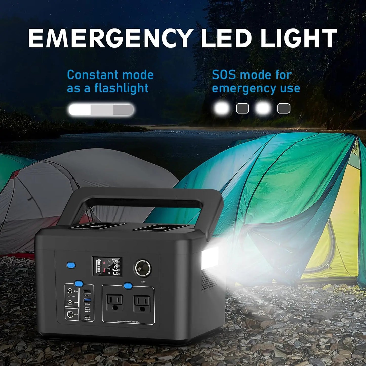 600W Portable Power Station