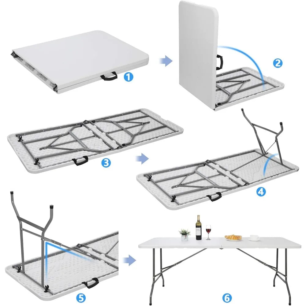 6FT Folding Table