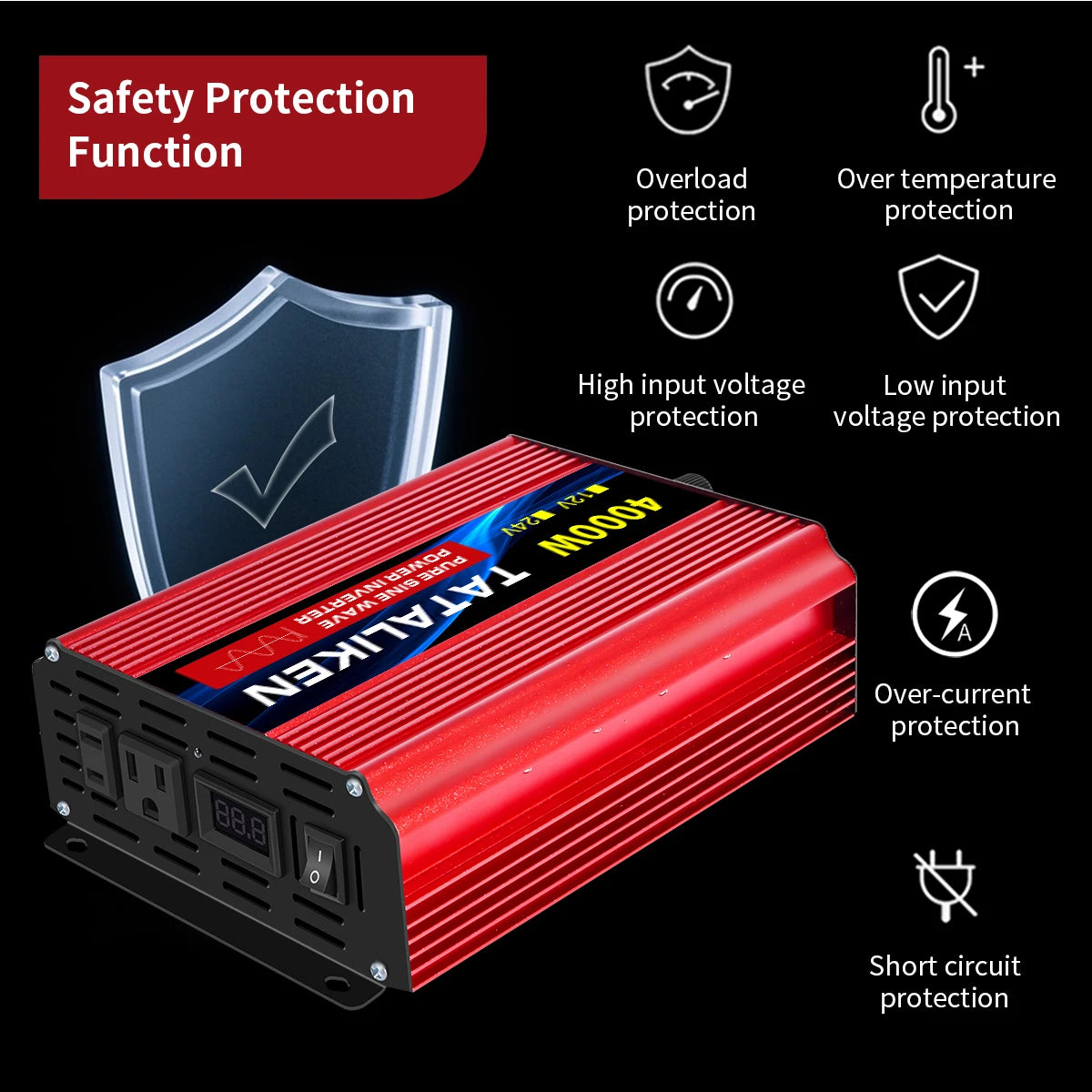 Inverter DC To AC 12V 110V