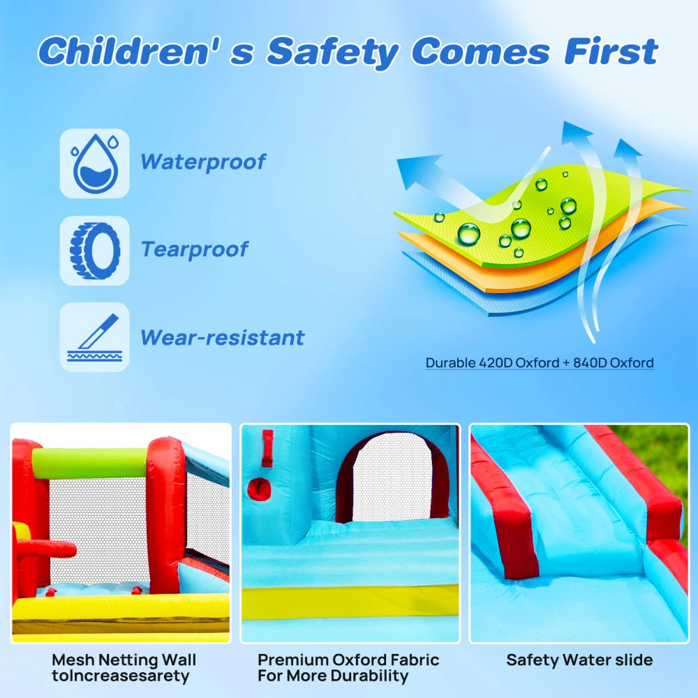 Inflatable Slide Water Park Bouncing House