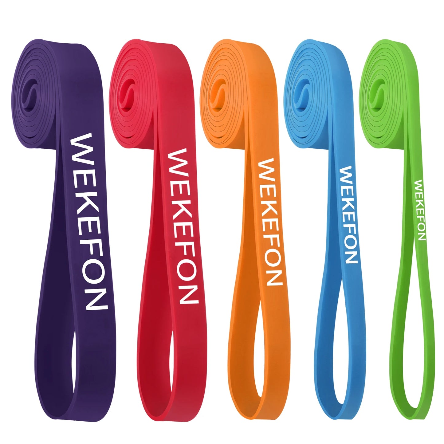 Set of 5 Heavy Duty Resistance Bands