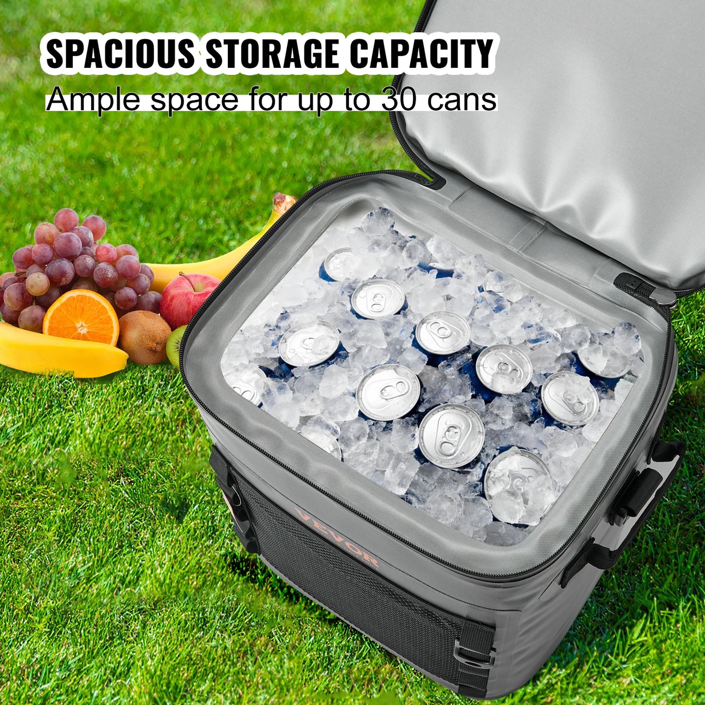 24 Cans Soft Cooler Bag Leakproof