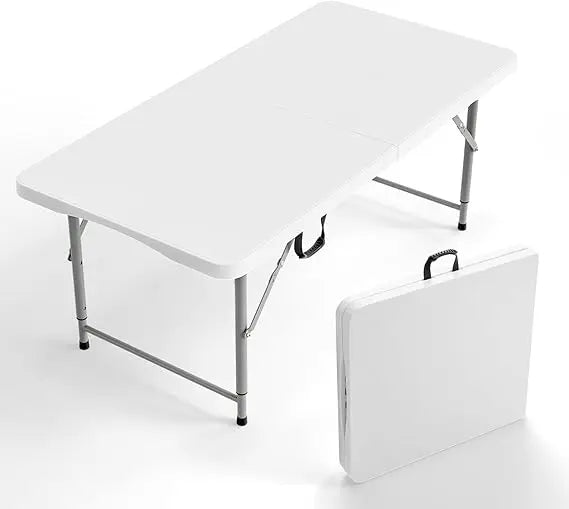 4 FT Plastic Folding Camping Table