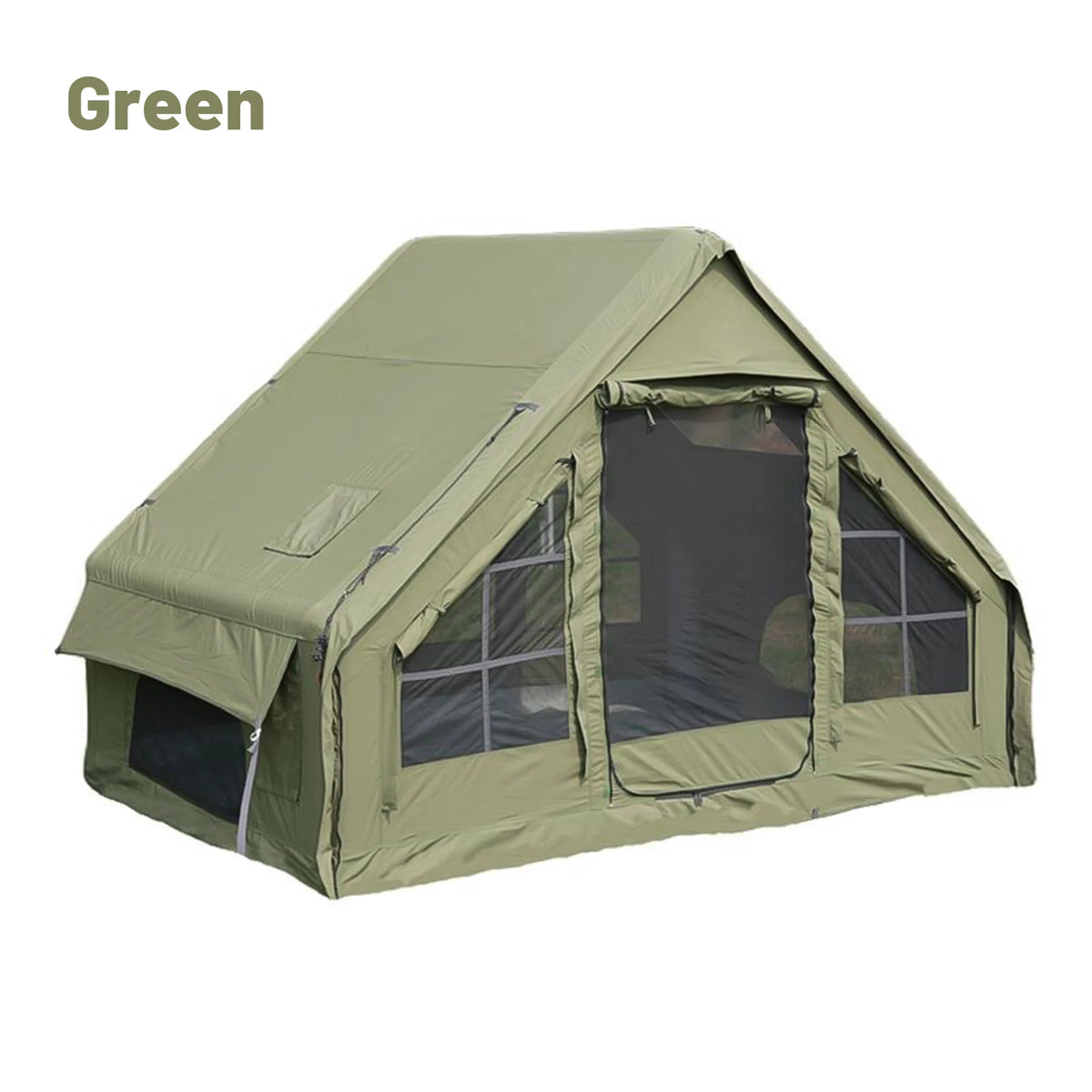 Inflatable , Luxury Camping Tents With Stove Plug