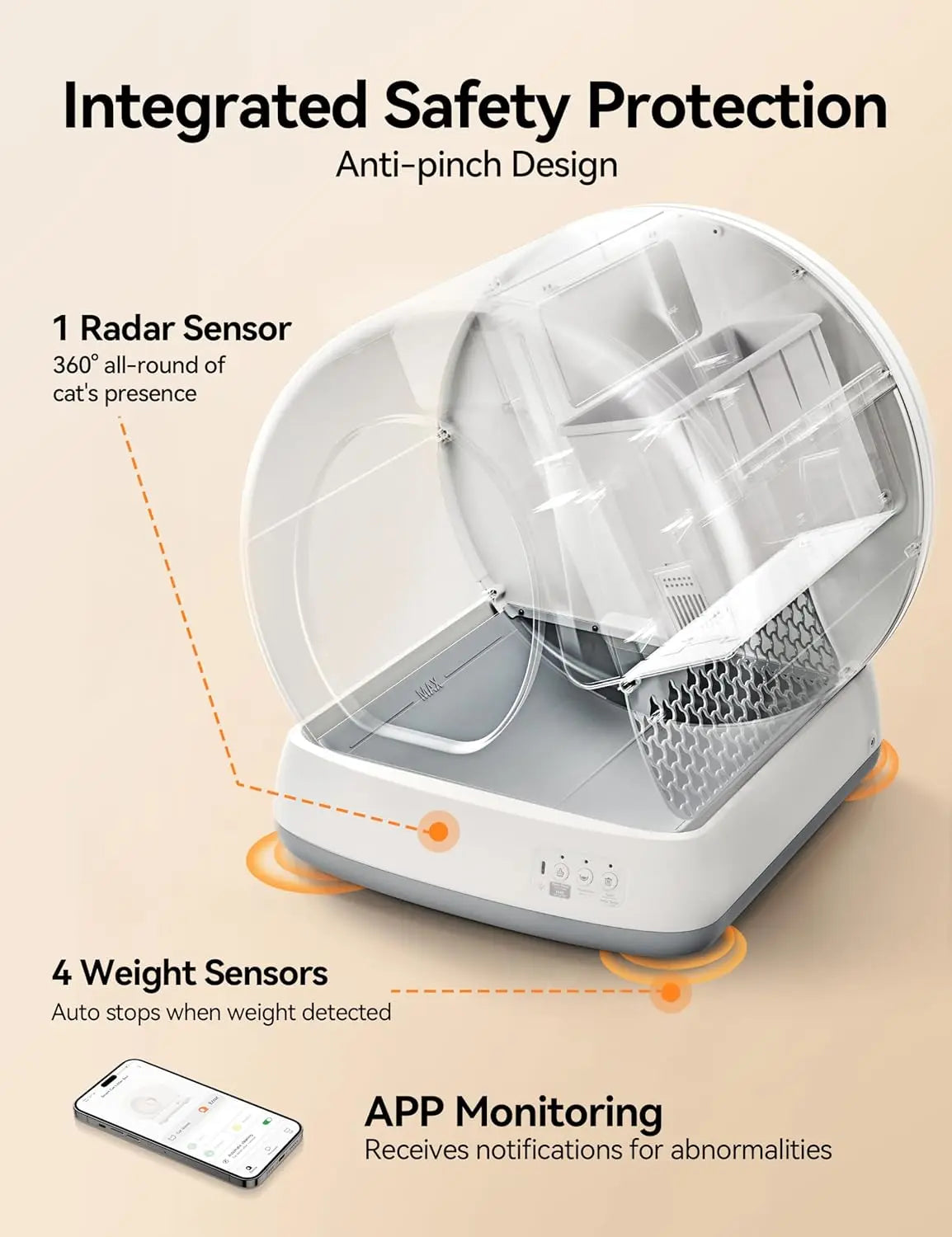 Self-Cleaning Cat Litter Box
