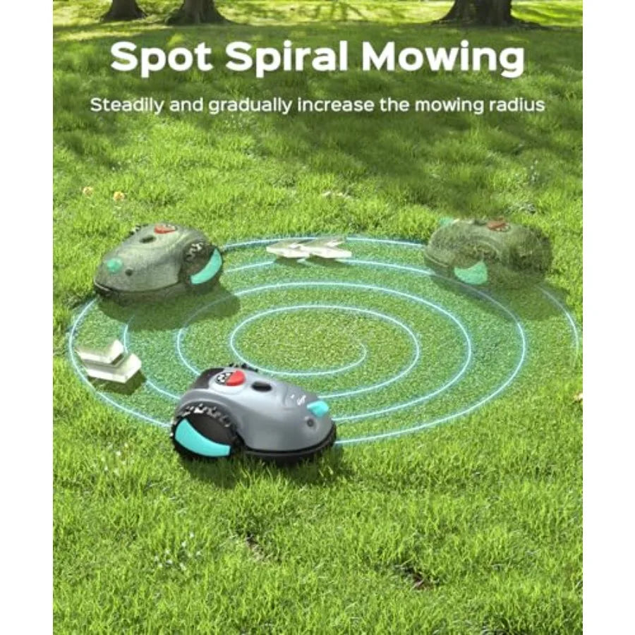 Robot Lawn Mower with HD Vision Navigation