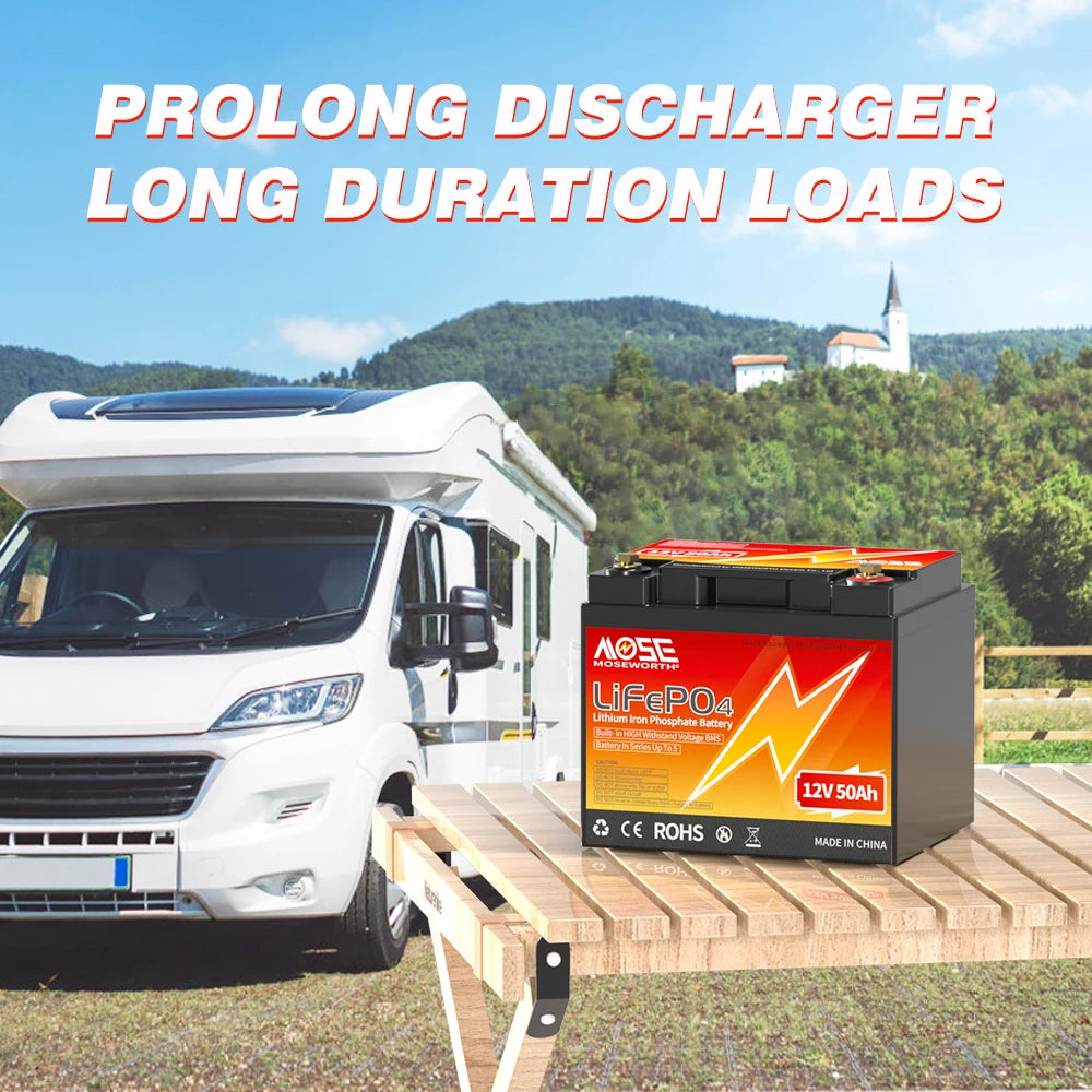 12V 50AH Lithium Battery