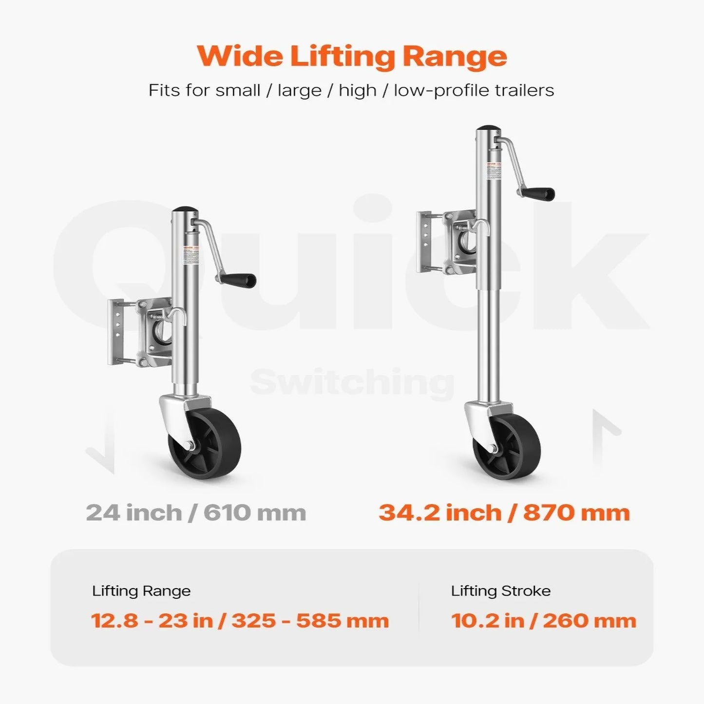 1000lb Boat Trailer Jack