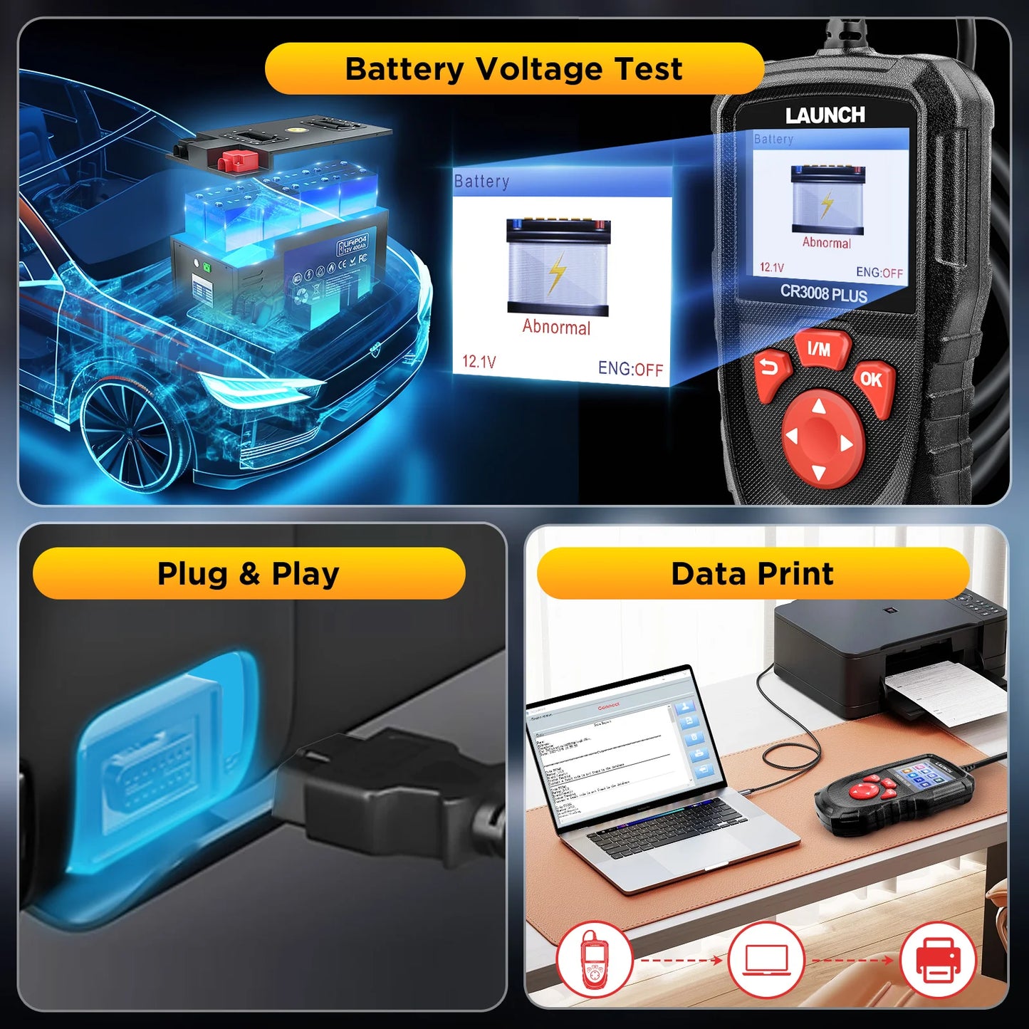 OBD2 Scanner Diagnostic Tool