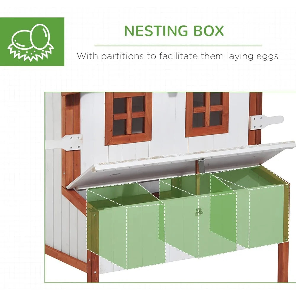47" Chicken Coop Wooden