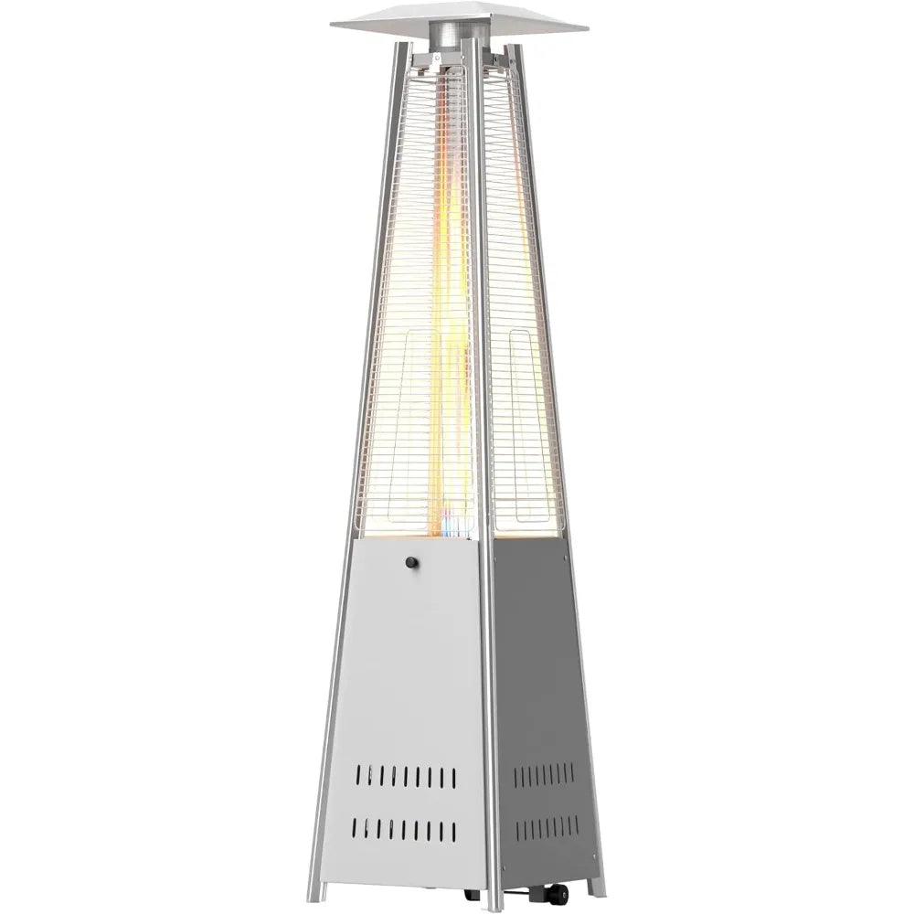 Outdoor Patio Heater, Propane with Wheels