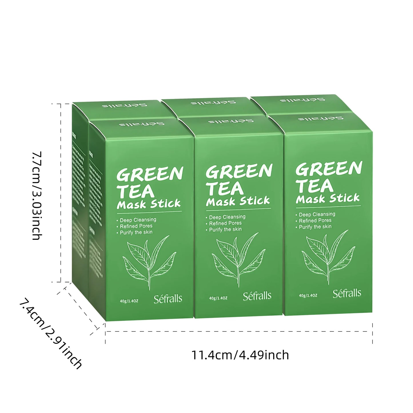 Green Tea Mud Mask Stick