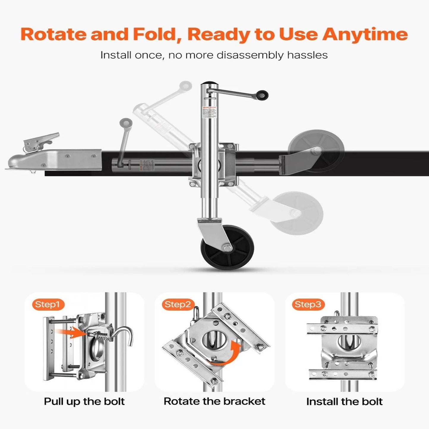1000lb Boat Trailer Jack