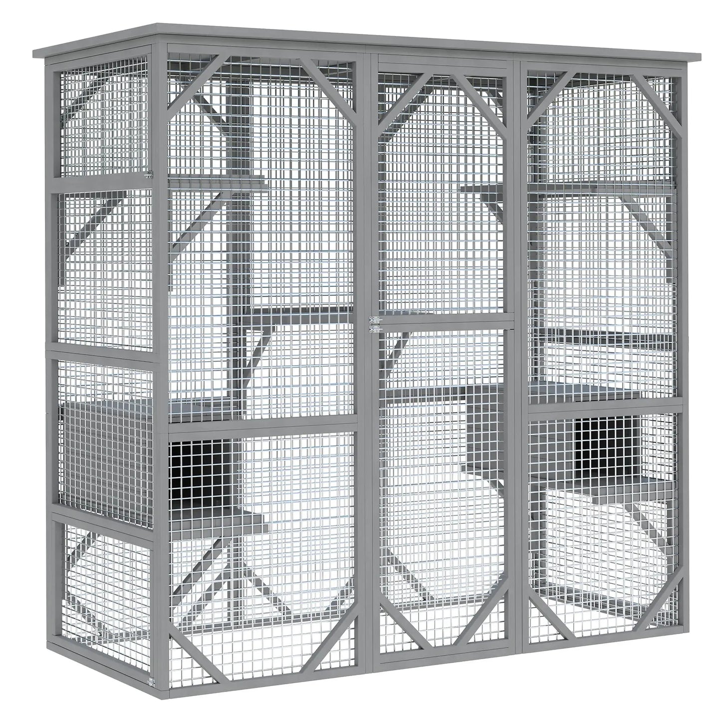 Extra Large Walk-in Catio