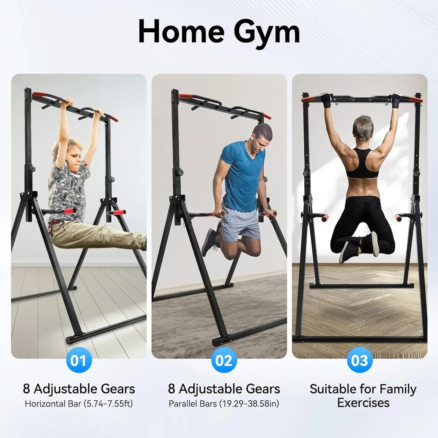 Pull Up, Dip Bar Power Tower